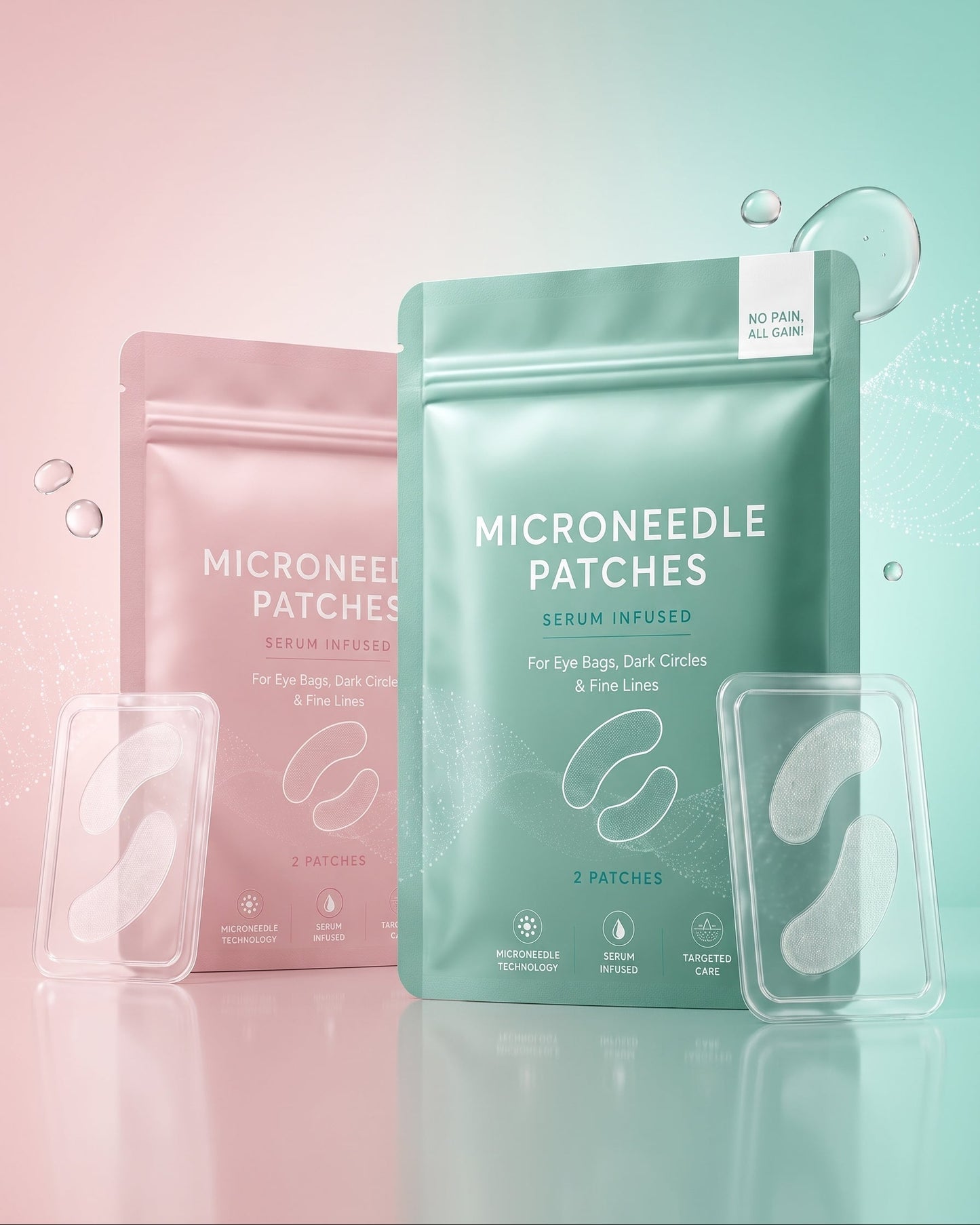 YouBeauty | Dissolving Microneedle Eye Patches