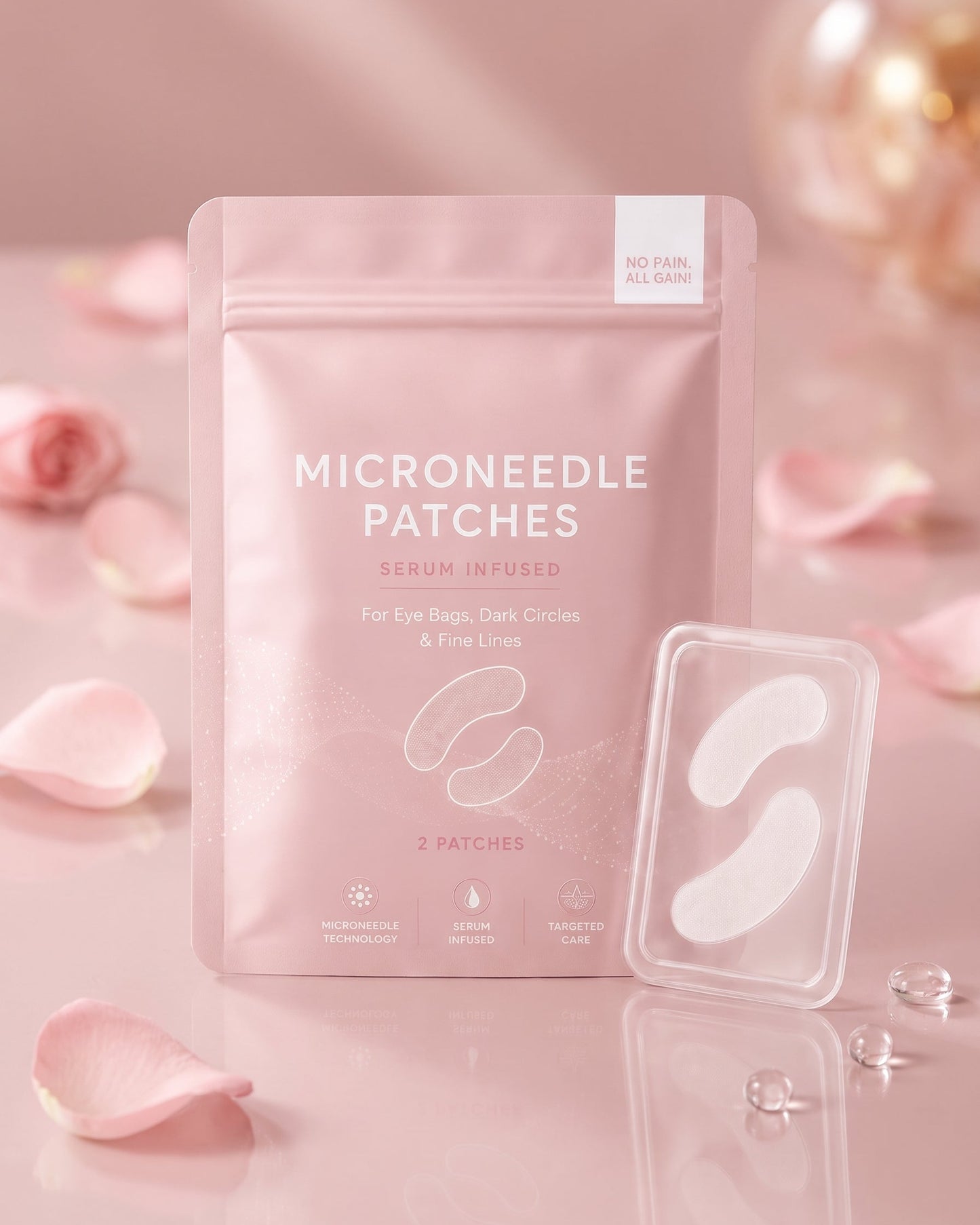 YouBeauty | Dissolving Microneedle Eye Patches