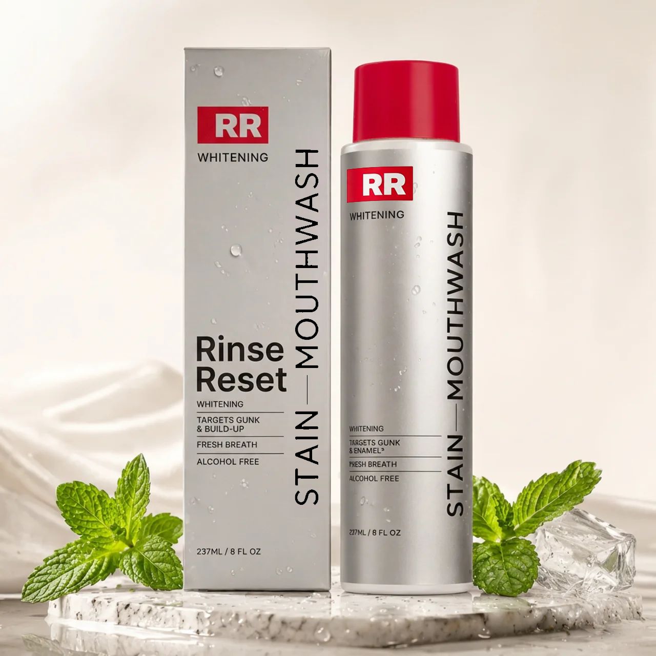 RinseReset Premium Whitening Mouthwash