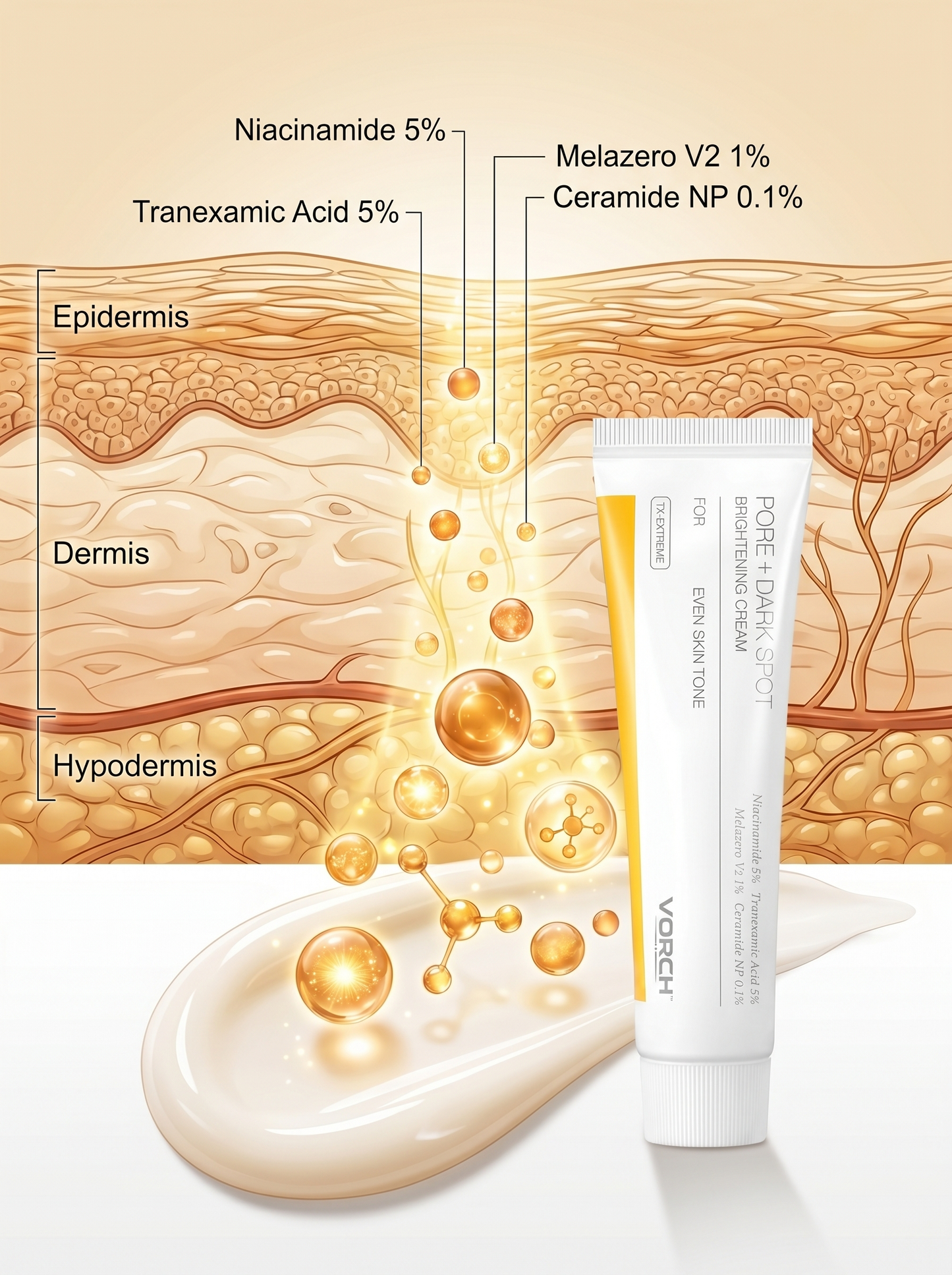 VORCH Pore & Dark Spot Brightening Cream